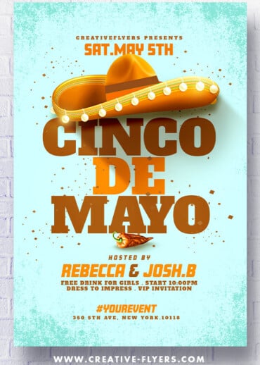 Cinco De Mayo Template