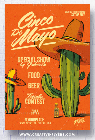 Creative Poster for Cinco de Mayo