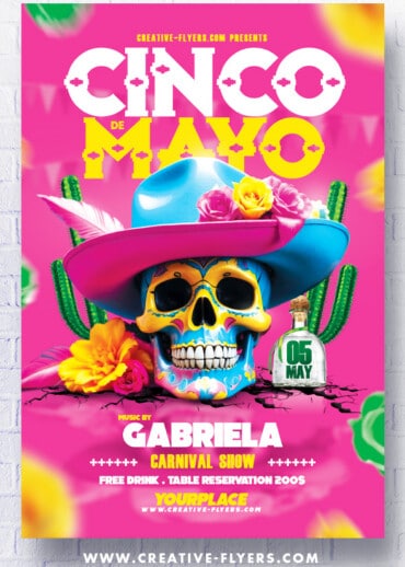 Cinco De Mayo Poster Design
