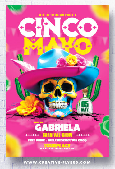 Cinco De Mayo Poster Design