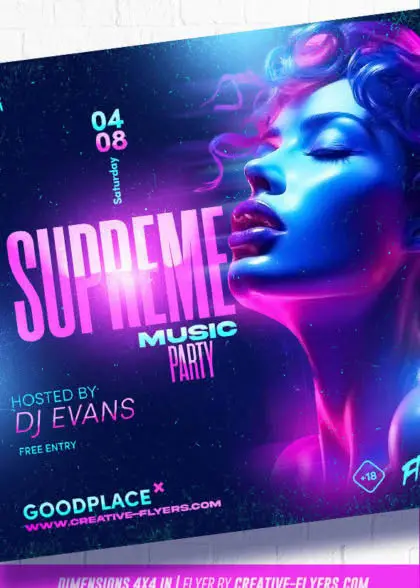 Supreme Flyer PSD