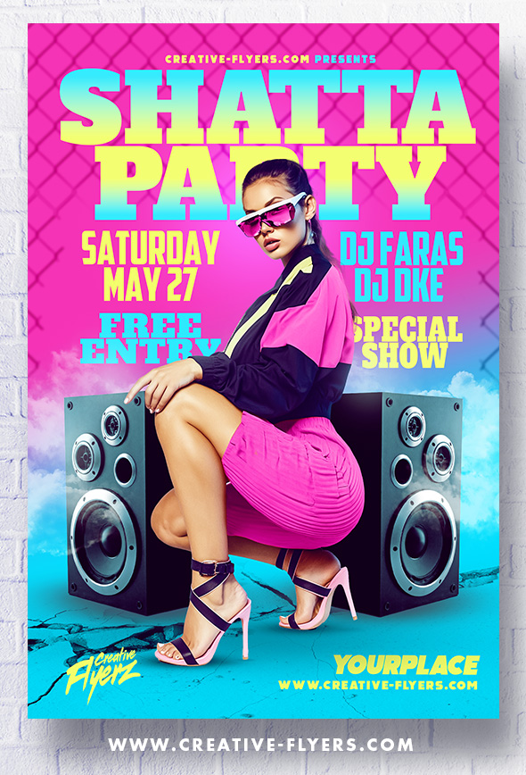 Shatta flyer to download