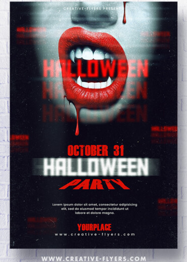 Halloween Party Flyer
