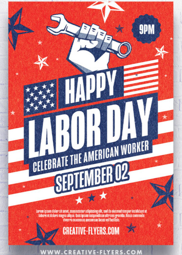 Labor day flyer
