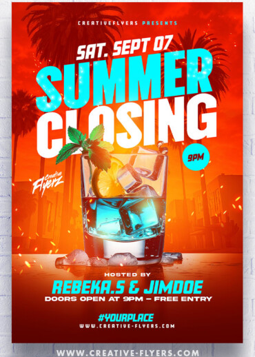 closing flyer
