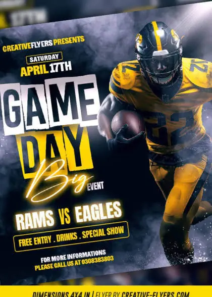 Football Template to edit