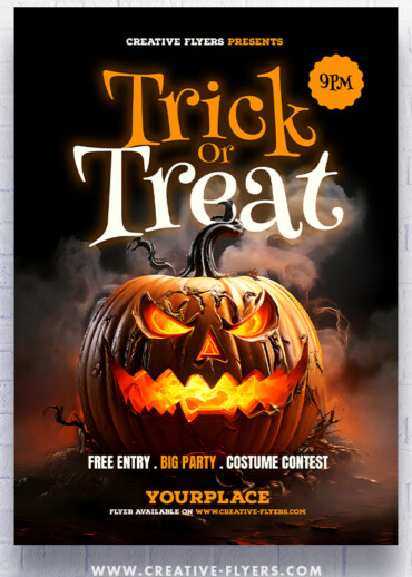 Sppoky Hallwoween Template