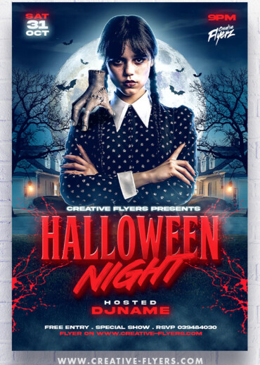 Halloween Flyer template