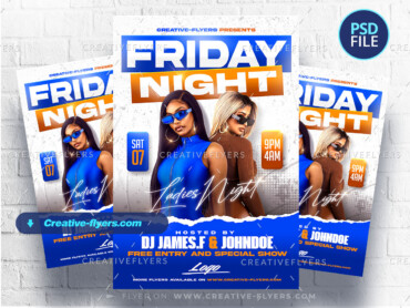 Ladies Friday Night-2 Ladies Friday Night Flyer