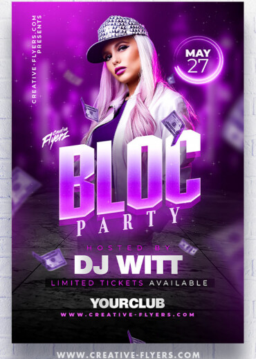 Dj Nightclub Flyer Design