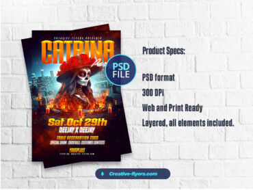 Catrina Party Flyer (3)