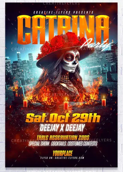 Catrina Party design