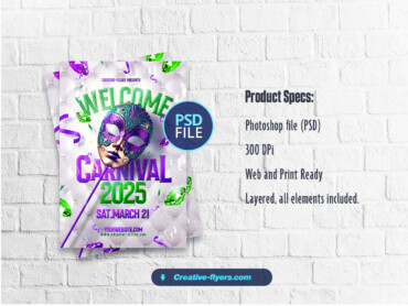 Colorful carnival Flyer (3) Carnival flyer