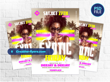 Exoctic Summer Party Flyer (2)