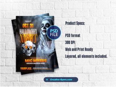 Halloween Night Flyer (3)