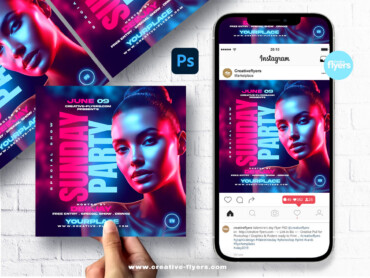 Nightclub party Flyer (3) Nightclub Flyer to download