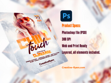 CHill Party Flyer (3) Chill party flyer template