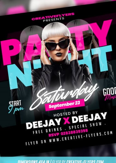 Party Flyer template