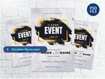 Elegant event poster (2)