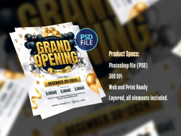 Grand Opening Poster