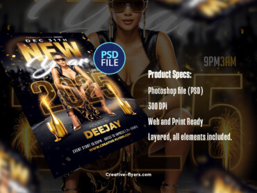 New Year's Eve flyer