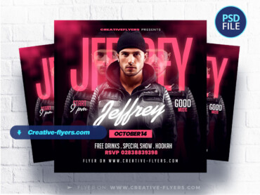 Night Club Psd Flyer (2) NightClub concert flyer
