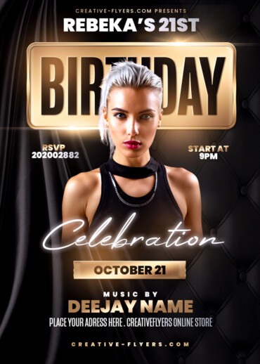 Customizable Birtdhay Template