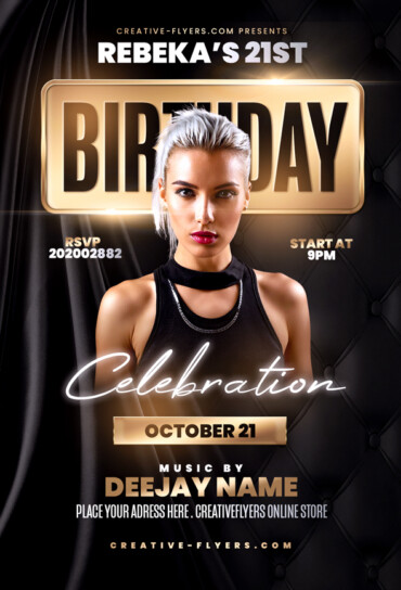 Customizable Birtdhay Template