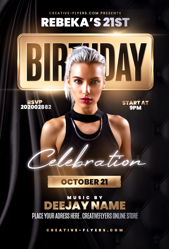 Customizable Birtdhay Template