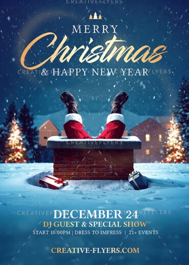 Funny Greeting Flyer Template