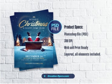 Funny Greeting Flyer Template