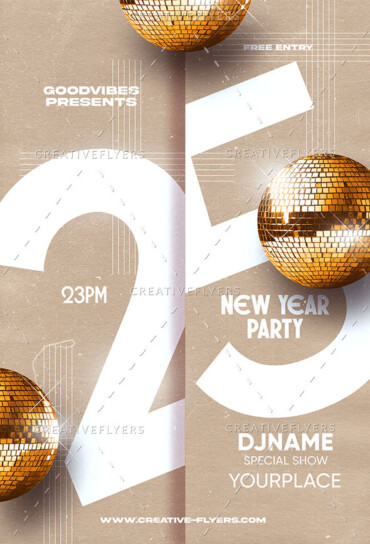 New Year Party Poster