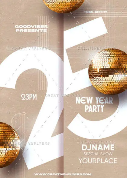 New Year Party Poster