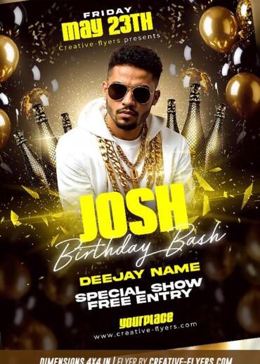 Birthday Bash Flyer
