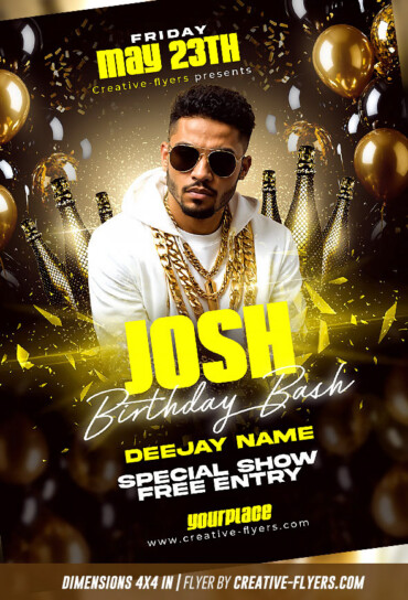Birthday Bash Flyer