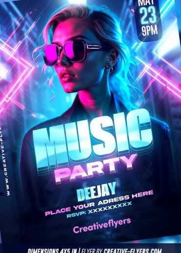 Music Party Flyer