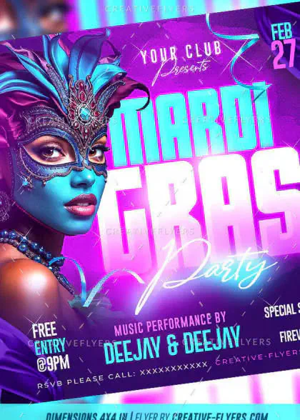 Unmask the Magic: Mardi Gras Extravaganza