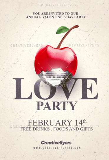 Love Party Invitation