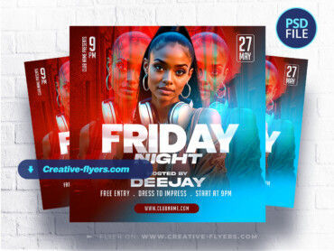Urban Beats Friday (2) Urban flyer template