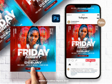 Urban Beats Friday (3) Urban flyer template