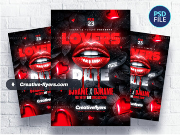 Valentines Day Party Flyer (2) Valentines Day Flyer