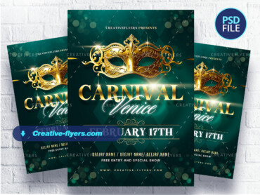 Elegant Venice Carnival Flyer (2)