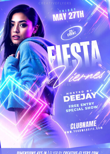 Unmissable Friday Fiesta Flyer