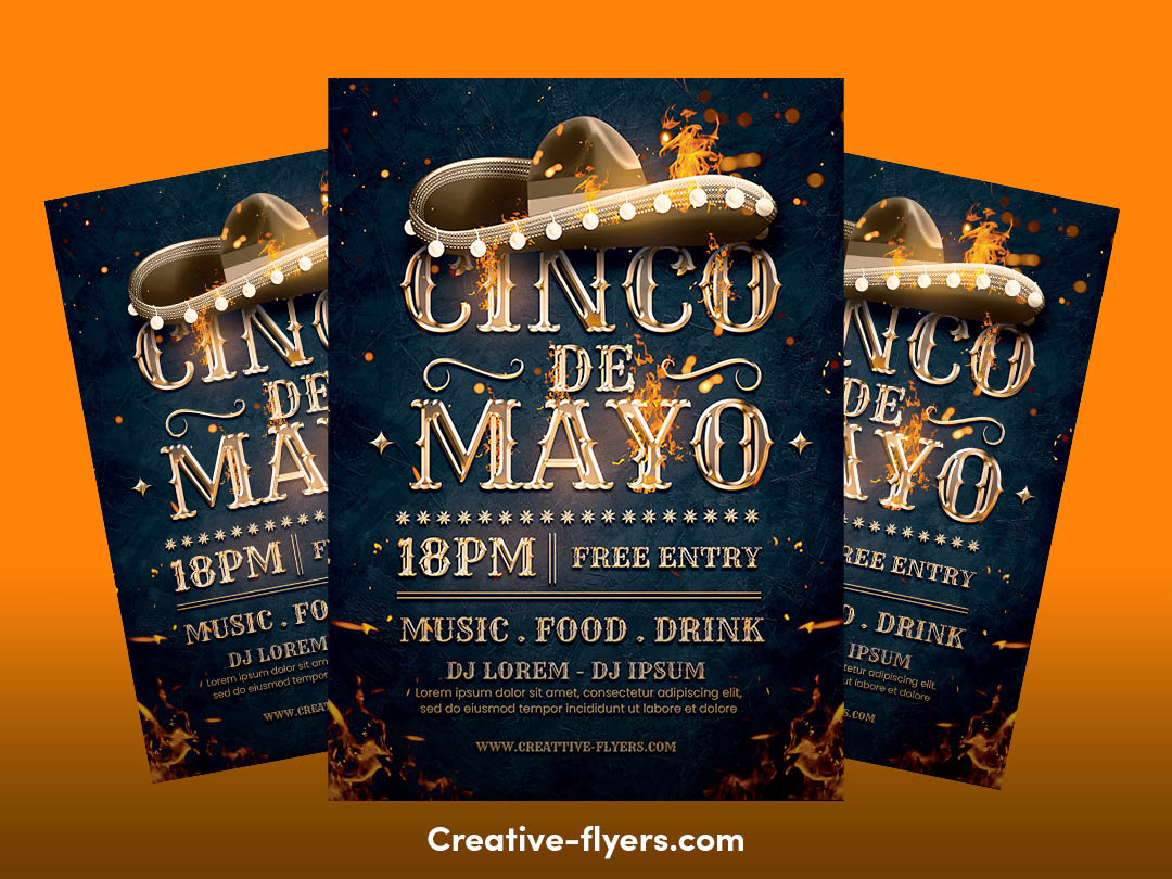 Cinco De Mayo Flyer
