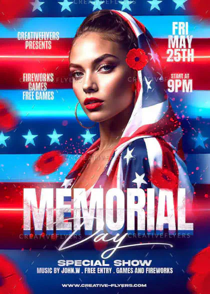 Memorial Day Visual to download