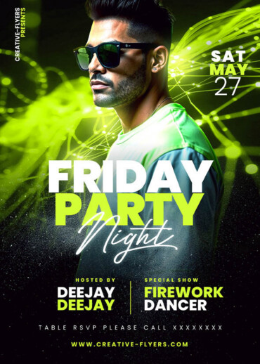 Futuristic Club Event Design