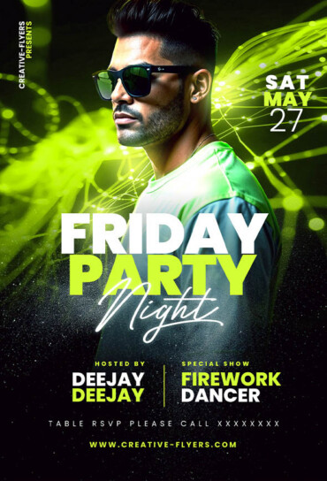 Futuristic Club Event Design