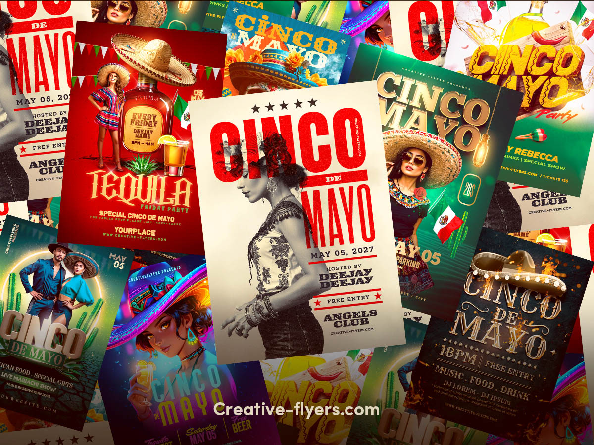 Flyer for Cinco de Mayo Celebration