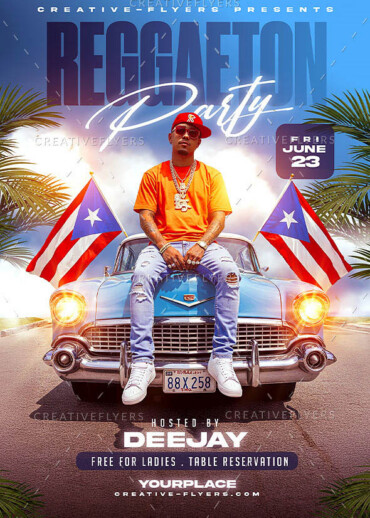 Caribbean Club Night Design