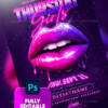Girls Party flyer